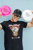 Tom of Finland Flying Cock Frisbee by Peachy Kings - HOT PINK