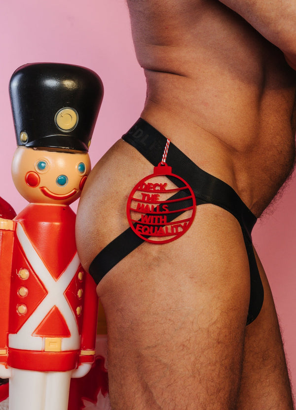 DECK THE HALLS WITH EQUALITY HOLIDAY ORNAMENT