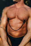 NIPPLE CLAMPS CRISS CROSS WITH CHAIN BY M2M