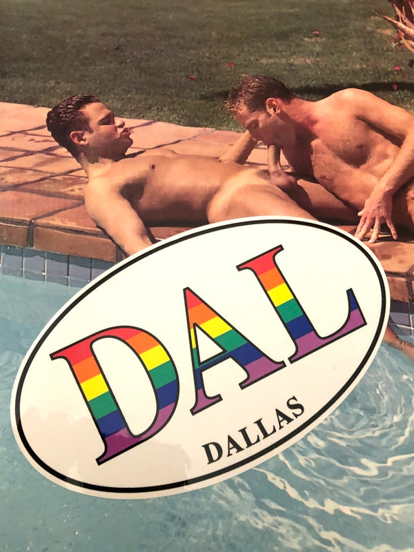 DALLAS VINTAGE BUMBER STICKER