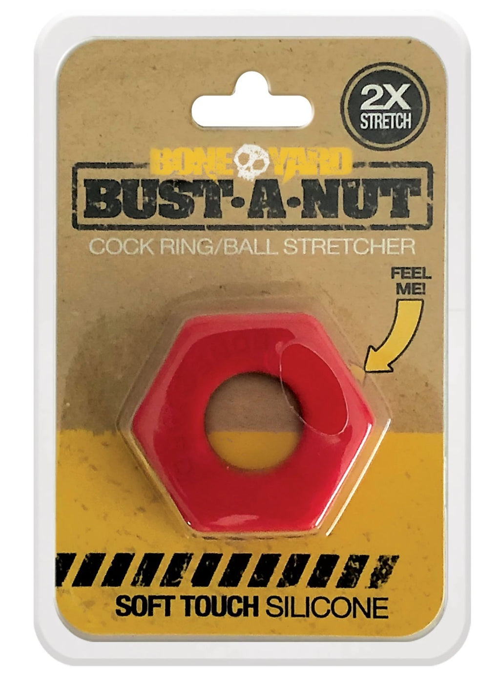 Bust a Nut Cock / Ball Ring (Available in 4 colors)