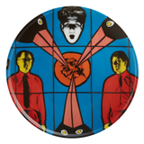 GILBERT & GEORGE PORCELAIN PLATE - "Food from The Believing World Series"