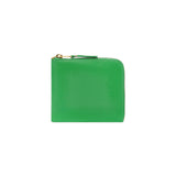 COMME DES GARÇONS ZIP AROUND HALF WALLET GREEN