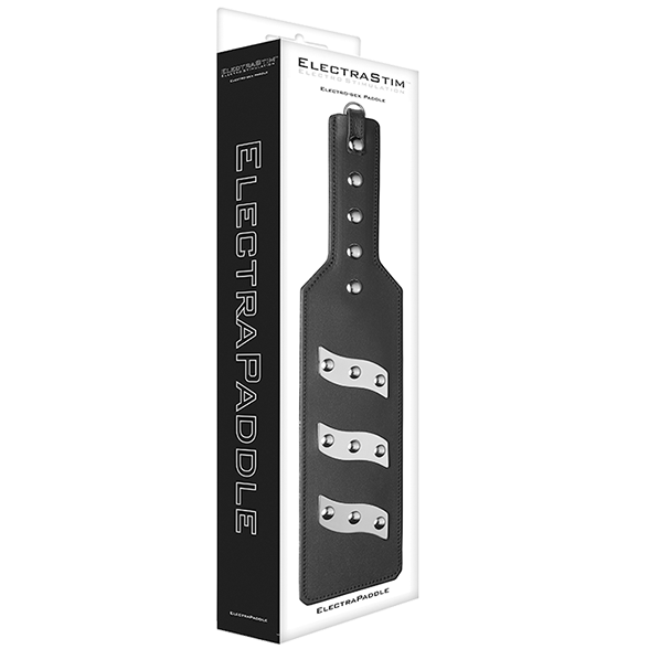 ElectraPaddle Leather Electro Spanking Paddle by Electrastim