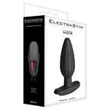 ElectraStim Silicone Noir Rocker Butt Plug - Medium