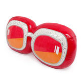 KIDROBOT X ELTON JOHN GLITTER SUNGLASSES PLUSH PILLOW