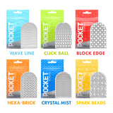TENGA POCKET SLEEVE - WAVE LINE