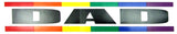 DAD VINTAGE BUMBER STICKER