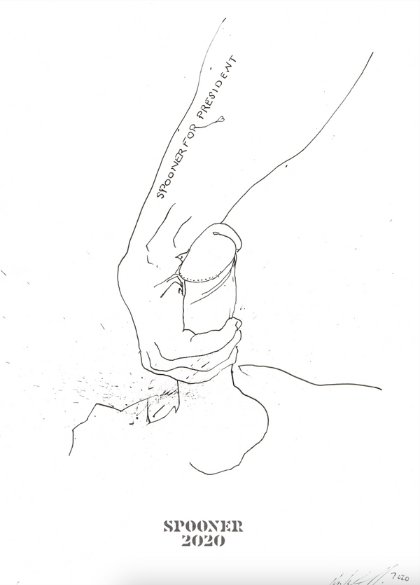 Robert Knoke, "Fantasies of a Homosexual President; Pointing a Finger at the Double Standards of the Patriarchy" -SPOONER2020 #12, 2020