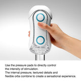 FLIP ORB by Tenga Stroker - Orange Crash