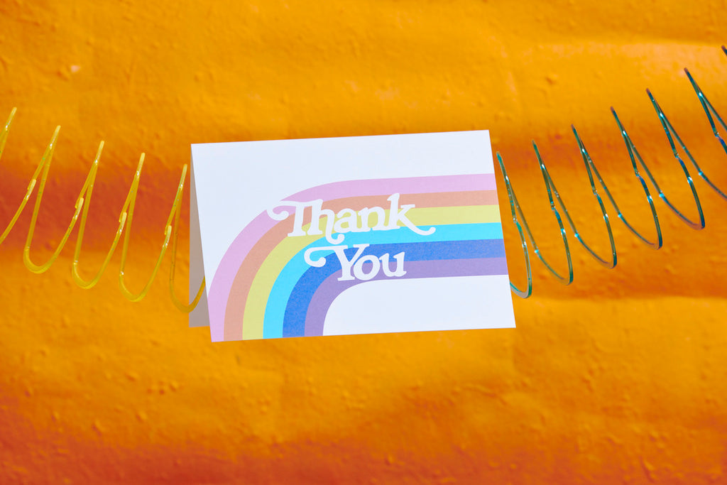 Thank You Greeting Card