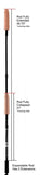 Dick Stick Expandable Dildo Rod by Master Series