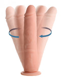 Big Shot Vibrating and Rotating Silicone Dildo - 9 Inch