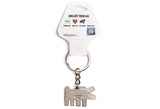 Keith Haring Green Barking Dog Key Ring