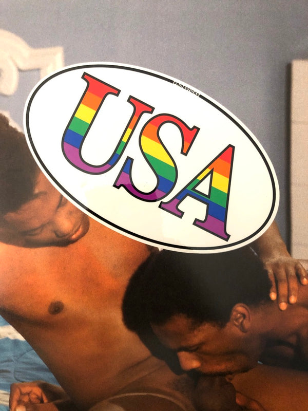 USA VINTAGE BUMBER STICKER