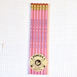 STOP INTERRUPTING MY GRINDING Pencil Set by Rhino Parade