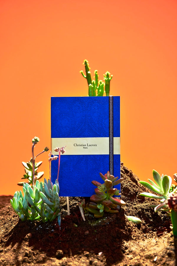 Christian Lacroix OUTREMER EMBOSSED PASEO NOTEBOOK