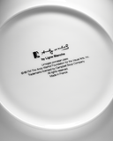 ANDY WARHOL PORCELAIN PLATE -  CAMPBELL - ORANGE/BLUE