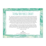 Michael Storrings New York Public Library 1000 Piece Jigsaw Puzzle