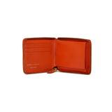 COMME DES GARÇONS ZIP AROUND WALLET ORANGE