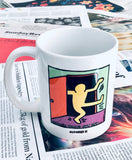 KEITH HARING NATIONAL COMING OUT DAY MUG WHITE